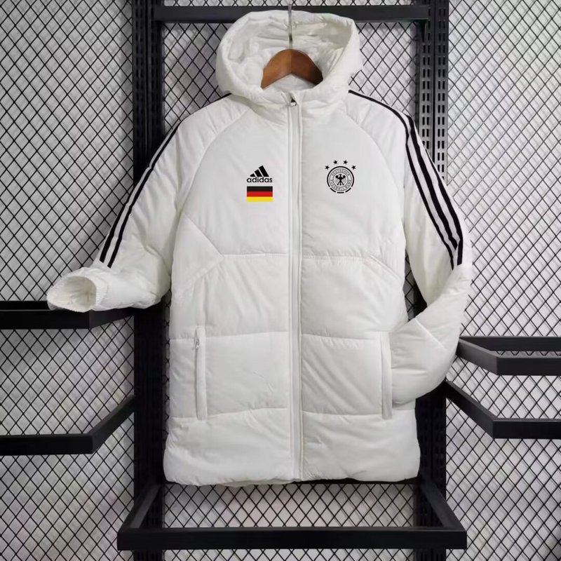 AAA Quality Germany 23/24 Cotton Coat - White/Black